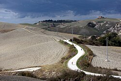 Cicloturismo L'Eroica en Italia