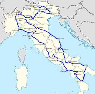 Podio y principales clasificaciones del Giro de Italia 1975