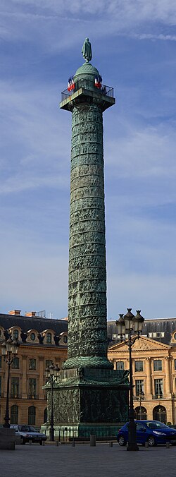 La Columna Vendôme de París