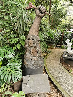 Monumento a la Resistencia antifascista italiana en la Ciudad de México.