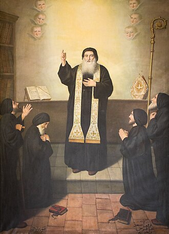 Representación de San Marón