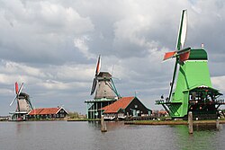 Molinos históricos en Zaanse Schans