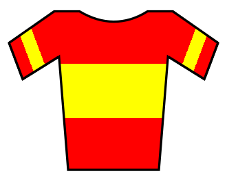 Maillot de campeón de España de ciclocrós