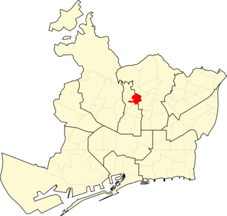 Imagen representativa del entorno urbano y territorial de El Coll