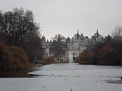 St. James’s Park durante la temporada de invierno