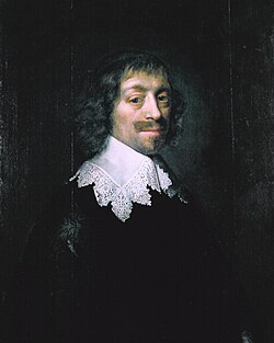 Retrato de Constantijn Huygens por Michiel Jansz van Mierevelt