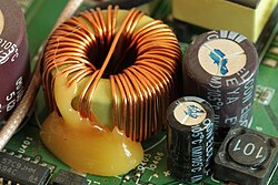 Inductor toroidal