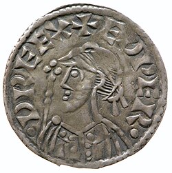 Penique de plata de Eduardo el Confesor