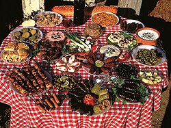 Platos de la gastronomía chipriota