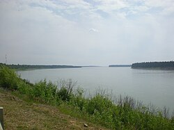 Río Mackenzie cerca de Fort Providence
