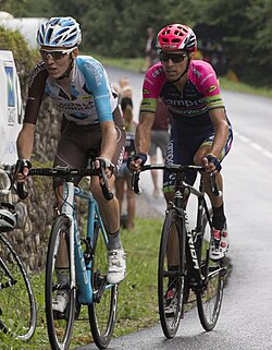 Romain Bardet en la etapa 19 del Tour de Francia 2016