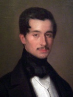 Retrato e información biográfica de Manuel Rico Sinobas