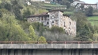 Fachada y elementos arquitectónicos del Palacio de Sagartegieta