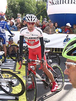 Tomasz Marczynski competidor de ciclismo en ruta