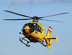 Helicóptero ambulancia en Austria