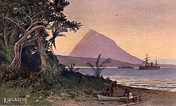 Puerto de Saluafata en 1908