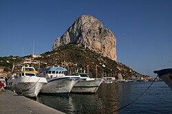 Imagen del Peñón de Ifach
