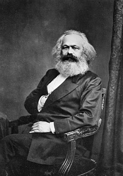 Karl Marx, fundador del materialismo histórico.