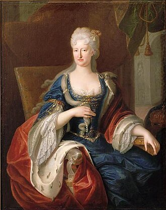 Retrato de la reina Mariana de Neoburgo