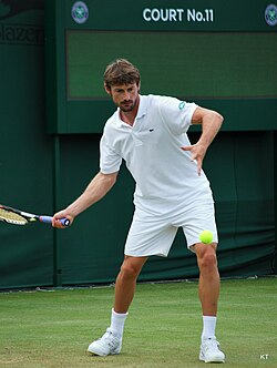 Juan Carlos Ferrero en Wimbledon