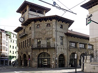 Fachada exterior de la estación