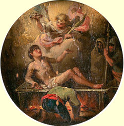 Martirio de San Lorenzo por Goya