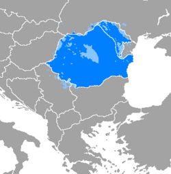 Mapa detallado de los territorios rumanohablantes en Europa