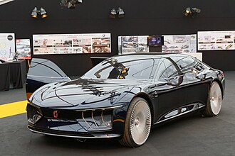 Logotipo e información corporativa de Italdesign Giugiaro S.p.A.