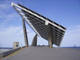Instalación de energía solar fotovoltaica del Fórum