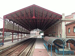 Antigua estación de tren de León