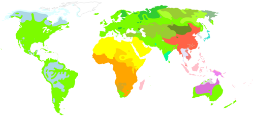 Mapa conceptual de familias lingüísticas