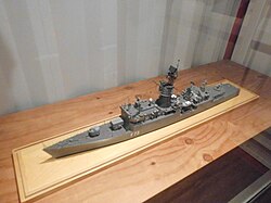 Maqueta de la fragata Cataluña
