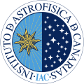 Representación de la ubicación y estructura del Instituto de Astrofísica de Canarias