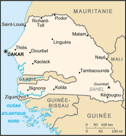 Mapa detallado de la región