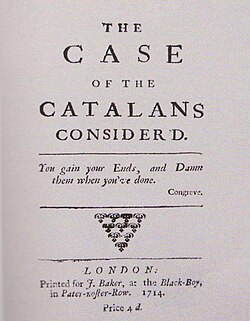 Manifiestos históricos sobre el Caso de los Catalanes
