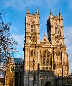Abadía de Westminster.