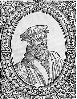 Retrato histórico de Guillaume Farel