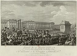 La ejecución de Luis XVI