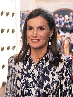 Retrato oficial de la reina Letizia