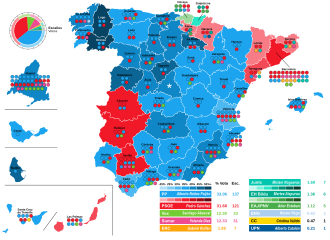 Cartel informativo de las elecciones generales de 2023