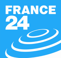 Logo y elementos corporativos de France 24