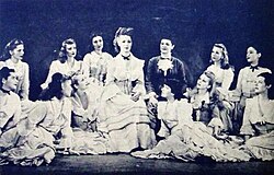 Escena de la producción original de Carrusel
