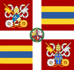 Emblema oficial de la Guardia Suiza Pontificia