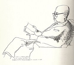 Retrato de Dámaso Alonso