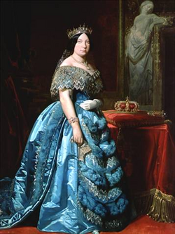 Retrato de la reina Isabel II