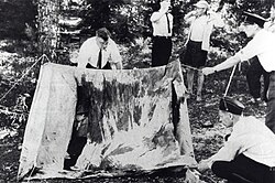 Lugar de los asesinatos del lago Bodom en 1960