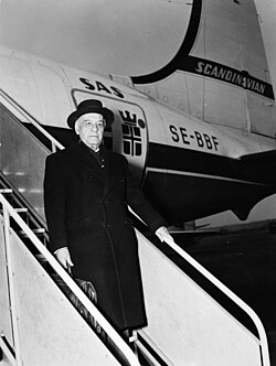 José Ortega y Gasset alrededor de 1950