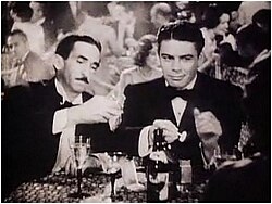 Osgood Perkins y Paul Muni en una escena de Scarface de 1932