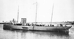 El contratorpedero Destructor, puesto en servicio en 1887.