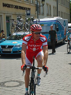 Grégory Rast en carrera